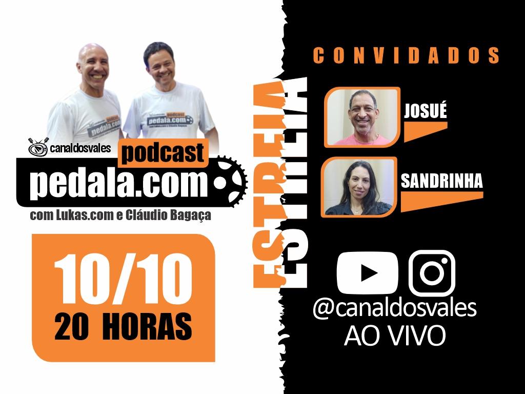 Estreia do Podcast Pedala.com apresentado por Lukas.com e Cláudio Bagaça